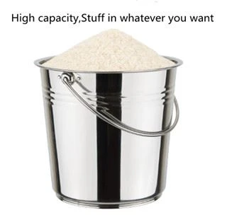 metal bucket milk tea bucket 